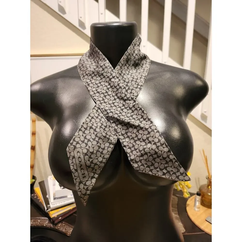 Coach silk scarf
